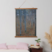 Gustav Klimt - Beech Grove I Landschap Fine Art Hangend Wandkleed (Slaapkamer)