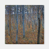 Gustav Klimt - Beech Grove I Magneet (Voorkant)
