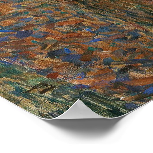 Gustav Klimt - Beech Grove I Poster (Hoek)