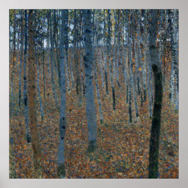 Gustav Klimt - Beech Grove I Poster