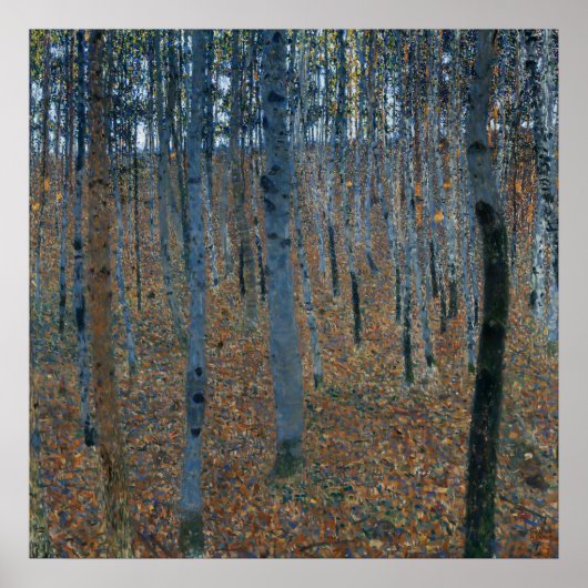 Gustav Klimt - Beech Grove I Poster (Voorkant)