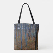 Gustav Klimt - Beech Grove I Tote Bag (Achterkant)
