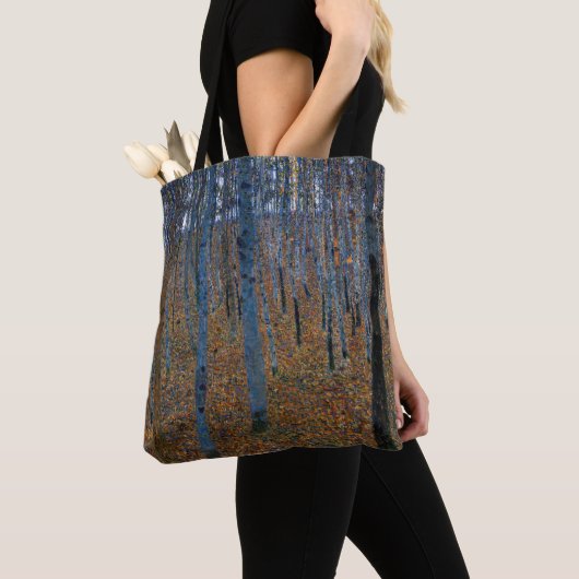 Gustav Klimt - Beech Grove I Tote Bag (Dichtbij)