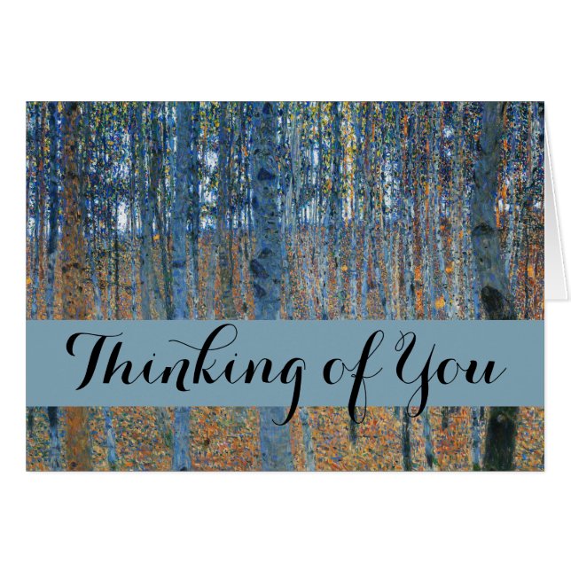 Gustav Klimt Beech Tree Grove (Voorkant Horizontaal)