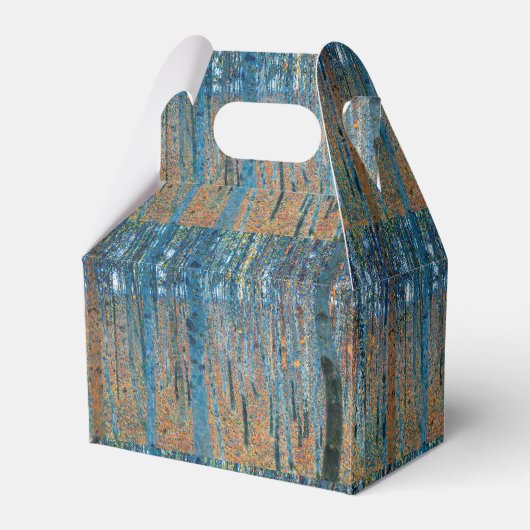 Gustav Klimt Beech Tree Grove Bedankdoosjes (Voorkant Zijde)