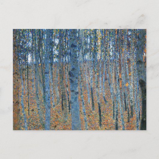 Gustav Klimt Beech Tree Grove Briefkaart (Voorkant)