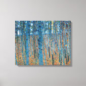 Gustav Klimt Beech Tree Grove Canvas Afdruk (Voorkant)