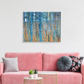 Gustav Klimt Beech Tree Grove Canvas Afdruk (Insitu (Woonkamer))