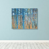 Gustav Klimt Beech Tree Grove Canvas Afdruk (Insitu (Houten vloer))