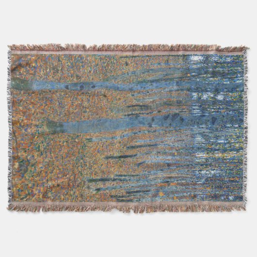 Gustav Klimt Beech Tree Grove Deken (Voorkant)