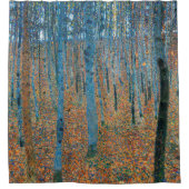 Gustav Klimt Beech Tree Grove Douchegordijn (Voorkant)