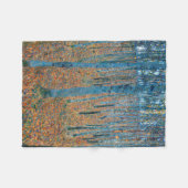 Gustav Klimt Beech Tree Grove Fleece Deken (Voorkant (Horizontaal))