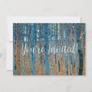 Gustav Klimt Beech Tree Grove Kaart