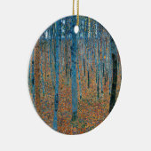 Gustav Klimt Beech Tree Grove Keramisch Ornament (Rechts)
