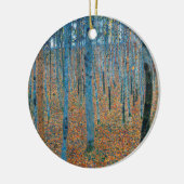 Gustav Klimt Beech Tree Grove Keramisch Ornament (Links)