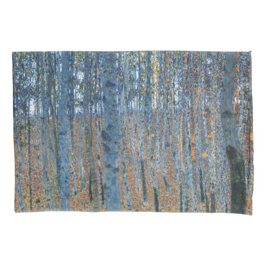Gustav Klimt Beech Tree Grove Kussensloop (Voorkant)