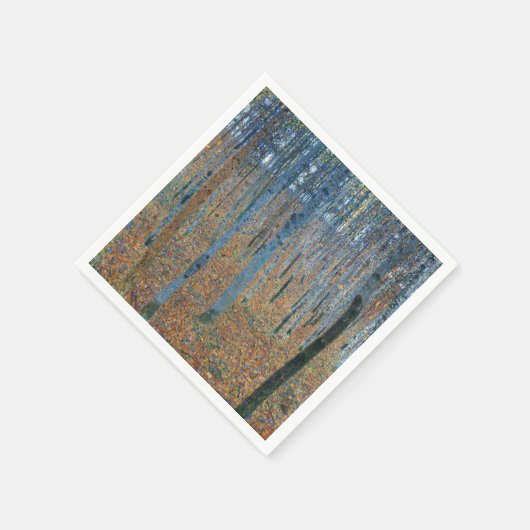 Gustav Klimt Beech Tree Grove Servet (Hoek)