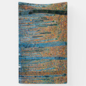 Gustav Klimt Beech Tree Grove Spandoek (Verticaal)