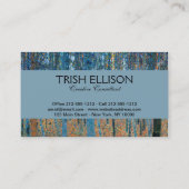 Gustav Klimt Beech Tree Grove Visitekaartje (Achterkant)