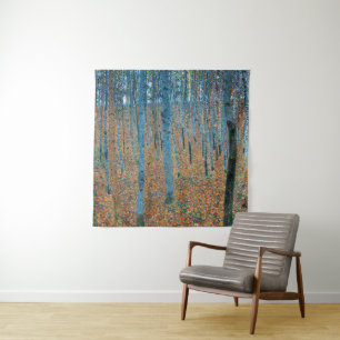 Gustav Klimt Beech Tree Grove Wandkleed