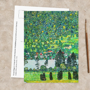 Gustav Klimt - Berghelling bij Unterach Briefkaart