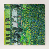 Gustav Klimt - Berghelling bij Unterach Legpuzzel (Horizontaal)