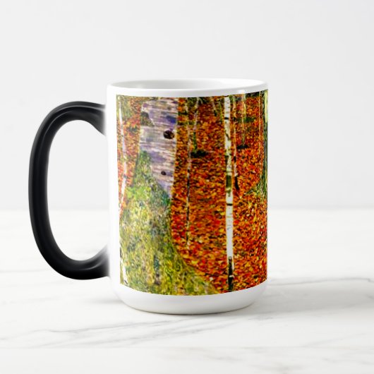 Gustav Klimt Berk Bomen Magische Mok (Links)