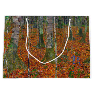 Gustav Klimt - Berkenbos Groot Cadeauzakje