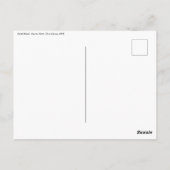 Gustav Klimt - Berkenhout Briefkaart (Achterkant)