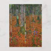 Gustav Klimt - Berkenhout Briefkaart (Voorkant)