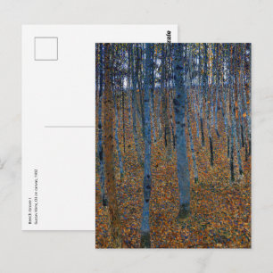Gustav Klimt - Beukenbos I Briefkaart
