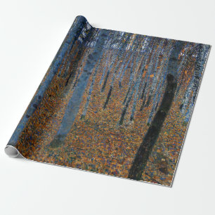 Gustav Klimt - Beukenbos I Cadeaupapier
