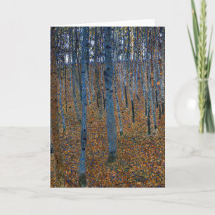 Gustav Klimt - Beukenbos I Kaart