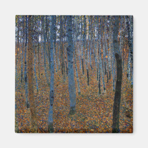 Gustav Klimt - Beukenbos I Magneet