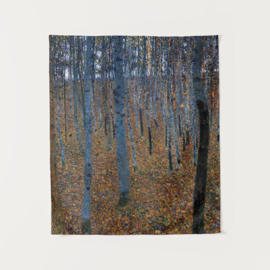 Gustav Klimt - Beukenbos I Wandkleed (Voorkant)