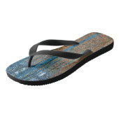 Gustav Klimt Beukenbos Vintage Fijne Kunst Teenslippers (Schuin)