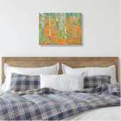 Gustav Klimt - Birch Forest Canvas Afdruk (Insitu (Slaapkamer))