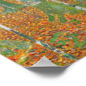 Gustav Klimt - Birch Forest Poster (Hoek)