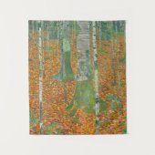 Gustav Klimt - Birch Forest Wandkleed (Voorkant)