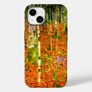 Gustav Klimt Birch Trees Case-Mate iPhone 14 Hoesje
