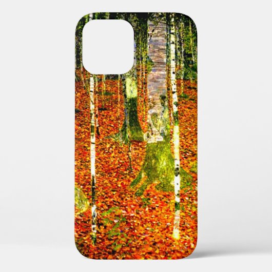 Gustav Klimt Birch Trees Case-Mate iPhone Case (Achterkant)