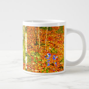 Gustav Klimt Birch Trees Grote Koffiekop