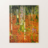 Gustav Klimt Birch Trees Legpuzzel (Verticaal)