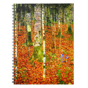 Gustav Klimt Birch Trees Notitieboek