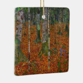 Gustav Klimt - Birch Wood Keramisch Ornament (Rechts)