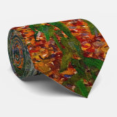 Gustav Klimt - Birch Wood Stropdas (Opgerold)