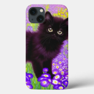 Gustav Klimt Black Kitten Case-Mate iPhone Case