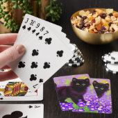 Gustav Klimt Black Kitten Pokerkaarten (Insitu)