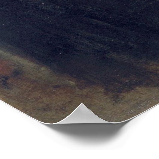 Gustav Klimt Blind Man Portret Classic Art Print (Hoek)