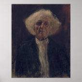 Gustav Klimt Blind Man Portret Classic Art Print (Voorkant)